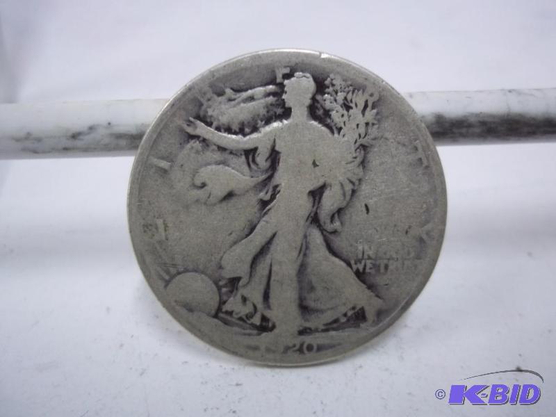 1920 Walking Liberty Half Dollar...