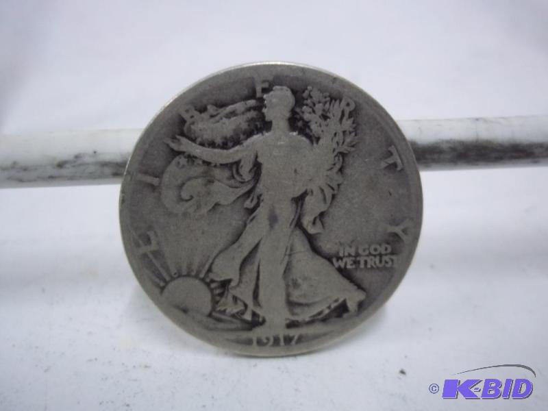 1917 Walking Liberty Half Dollar...