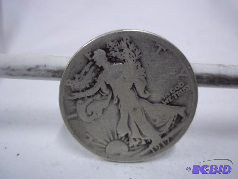 1917 Walking Liberty Half Dollar...