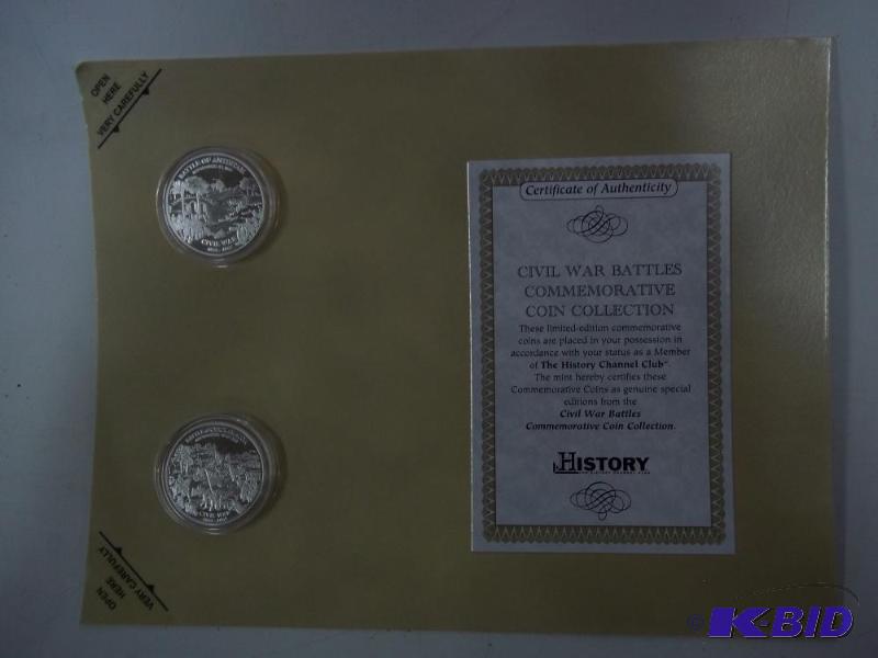 Civil War Battles Commemorative Coin Collecti...