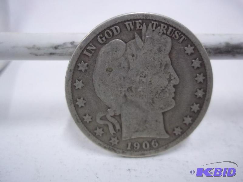 1906 Barber Half Doller...