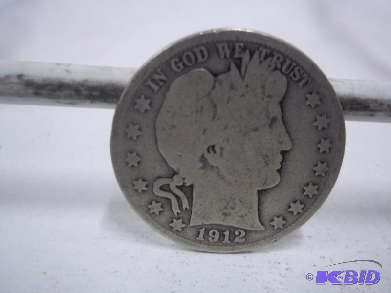 1912 Barber Half Dollar...