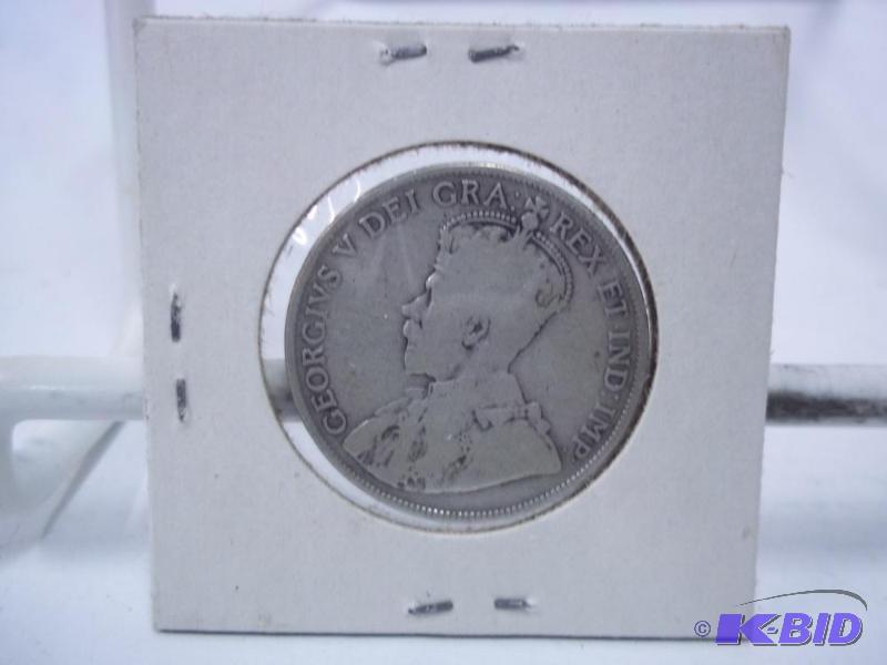 1918 Canada Half Dollar...
