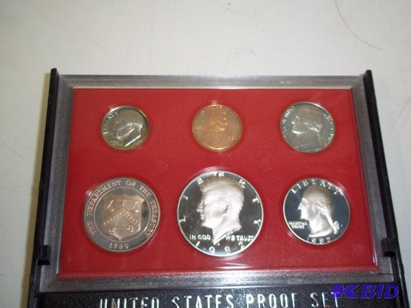 United States Proof Set 1982...