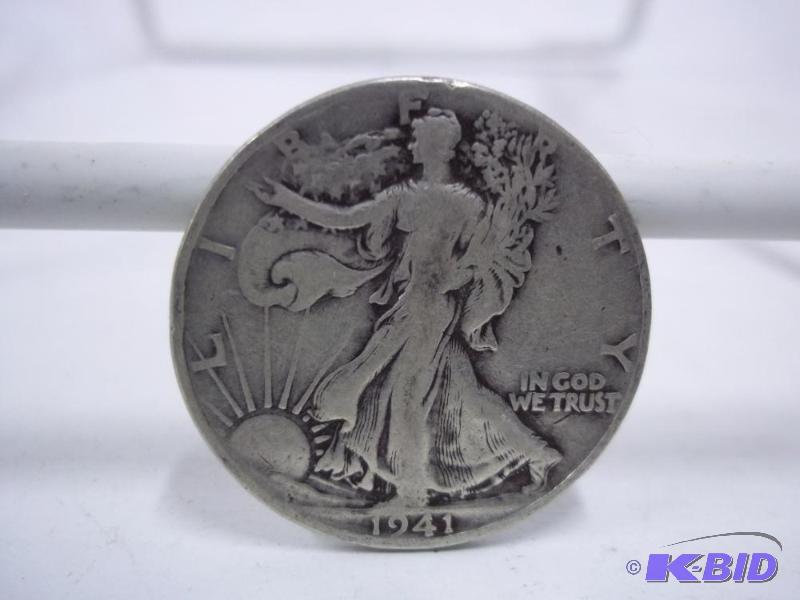 1941 Walking Liberty Half Dollar...