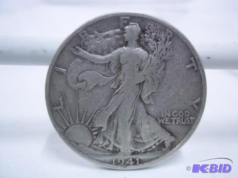 1941 Walking Liberty Half Dollar...