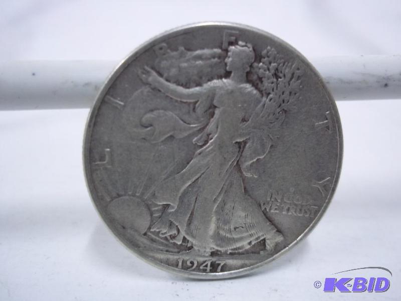 1947 Walking Liberty Half Dollar...