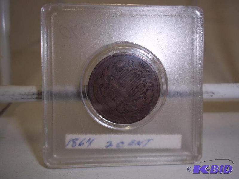 1864 2 Cent...