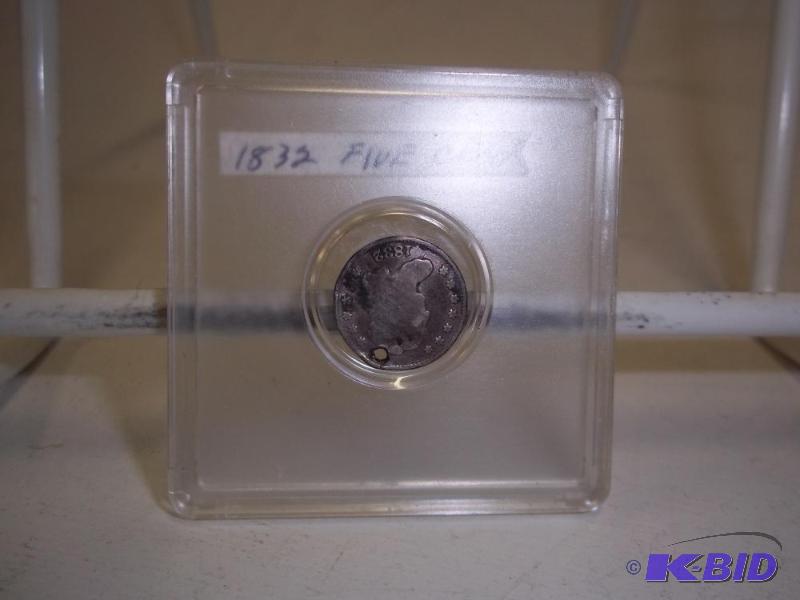 1832 five cent...