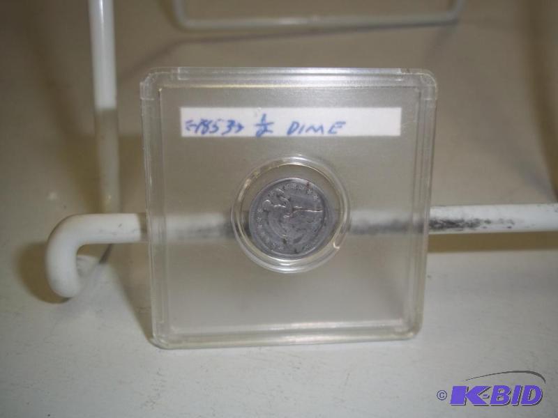 1853 Half dime...