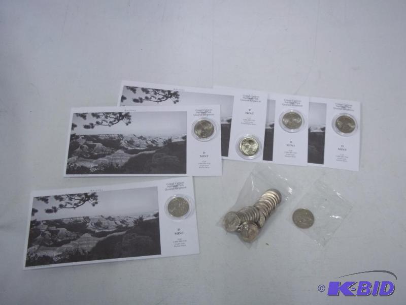 5 Grand Canyon National Park Quarters, bag of...