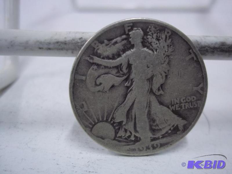1939 Walking Liberty Half Dollar...