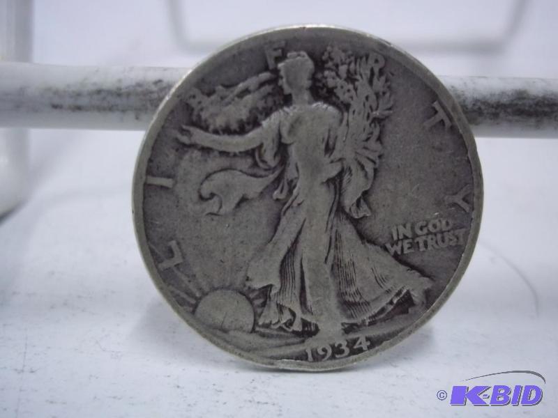 1934 Walking Liberty Half Dollar...