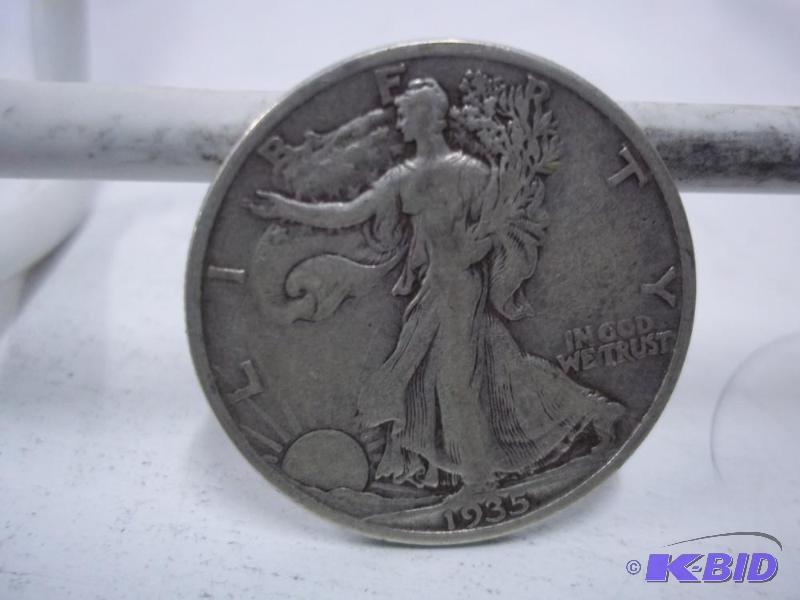 1935 Walking Liberty Half Dollar...