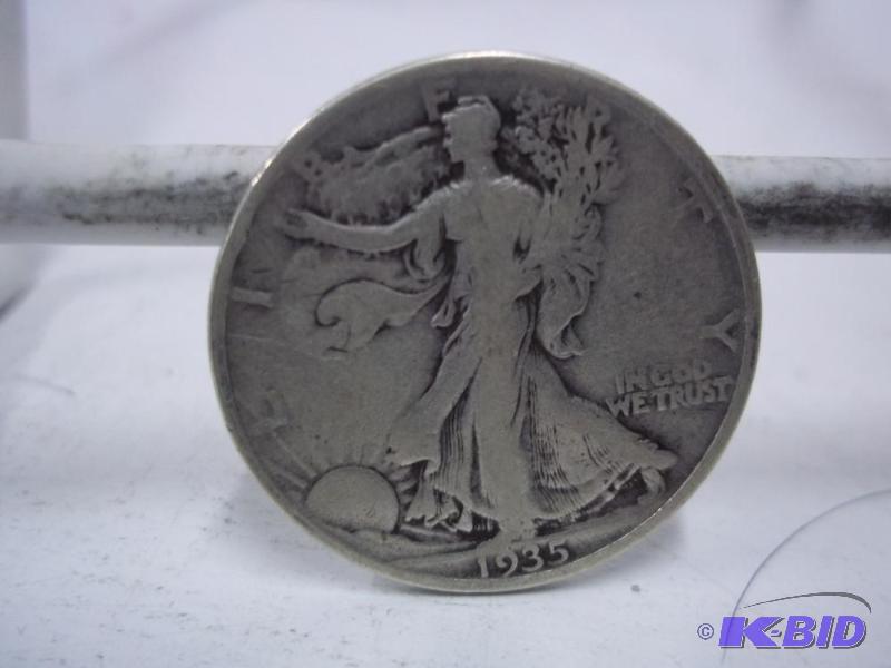 1935 Walking Liberty Half Dollar...