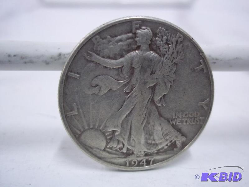 1947 Walking Liberty Half Dollar...