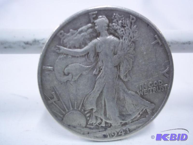 1941 Walking Liberty Half Dollar...