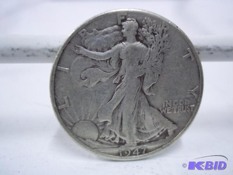 1947 Walking Liberty Half Dollar...