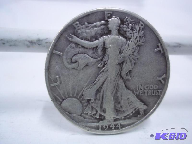 1944 Walking Liberty Half Dollar...