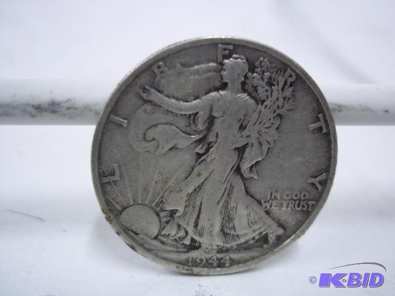 1944 Walking Liberty Half Dollar...