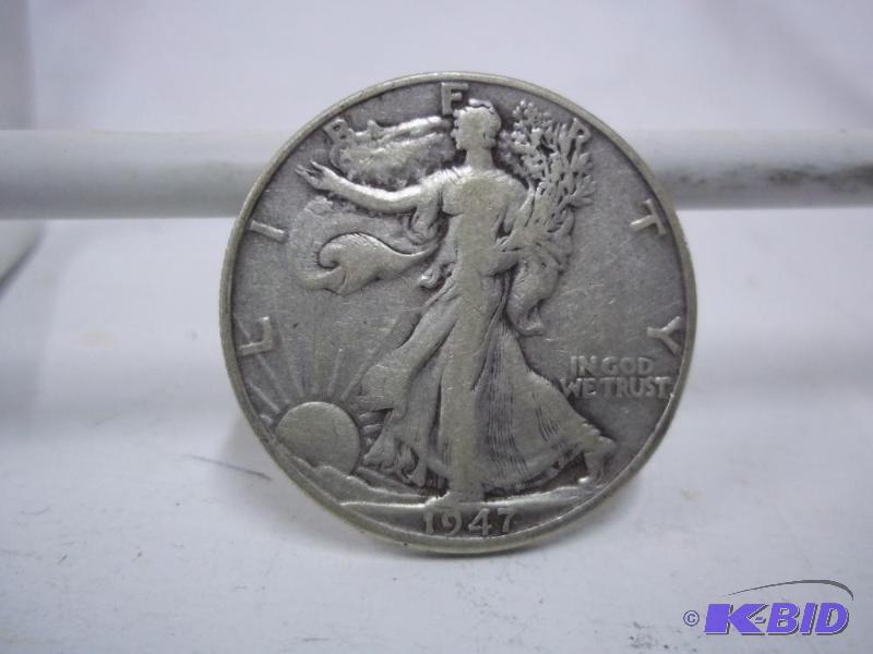1947 Walking Liberty Half Dollar...