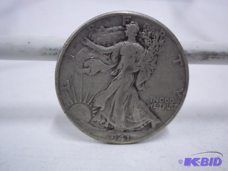 1941 Walking Liberty Half Dollar...