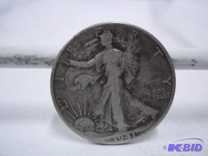 1941 Walking Liberty Half Dollar...