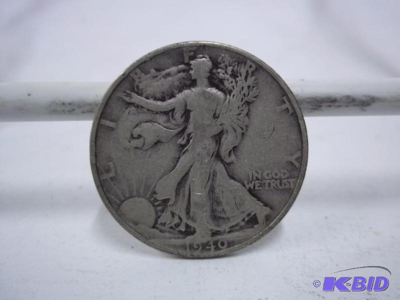 1940 Walking Liberty Half Dollar...