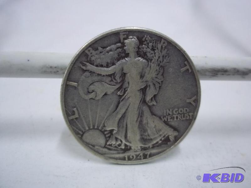 1947 Walking Liberty Half Dollar...