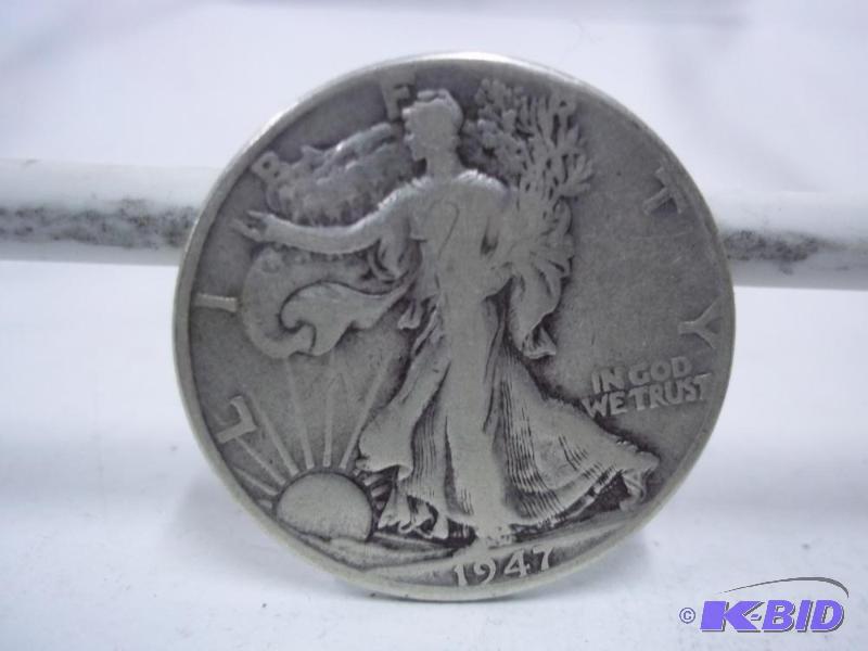 1947 Walking Liberty Half Dollar...