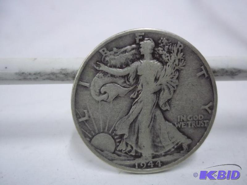 1944 Walking Liberty Half Dollar...