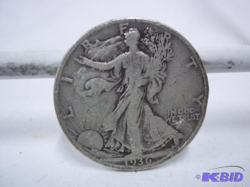 1936 Walking Liberty Half Dollar...