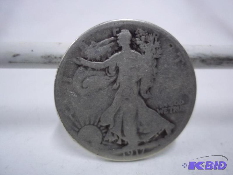 1917 Walking Liberty Half Dollar...
