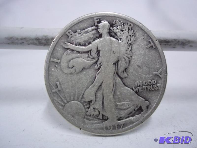 1917 Walking Liberty Half Dollar...