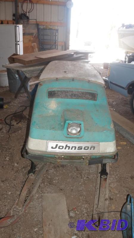 lot 5 image: Vintage Johnson Skee Horse Snowmobile - NO RESERVE