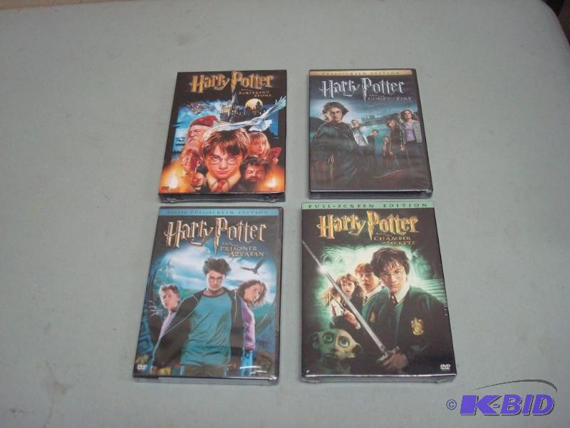 lot 101 image: Lot Of New Unopened Harry Potter DVDs ...