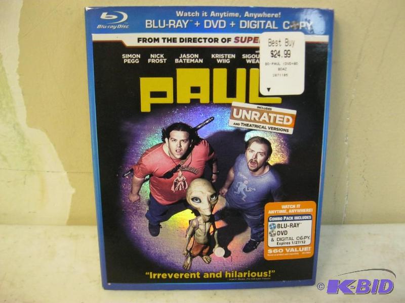 lot 106 image: Paul Blu-Ray Disc ...