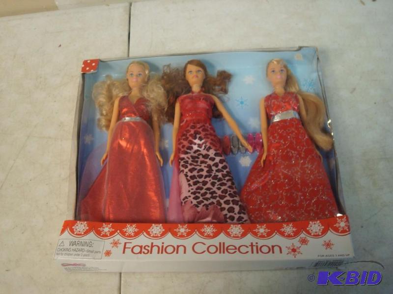 lot 108 image: New Dolls In Package Some Wear...