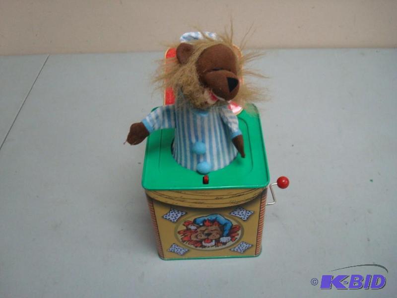 lot 118 image: Bolz&nbspLion Jack In The Box Made In German...