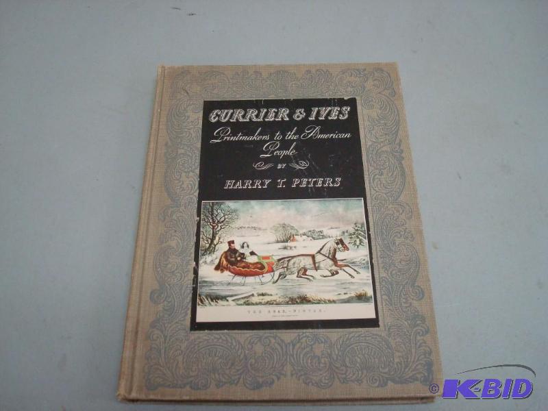 lot 122 image: Vintage Currier & Ives Book - Art Pr...