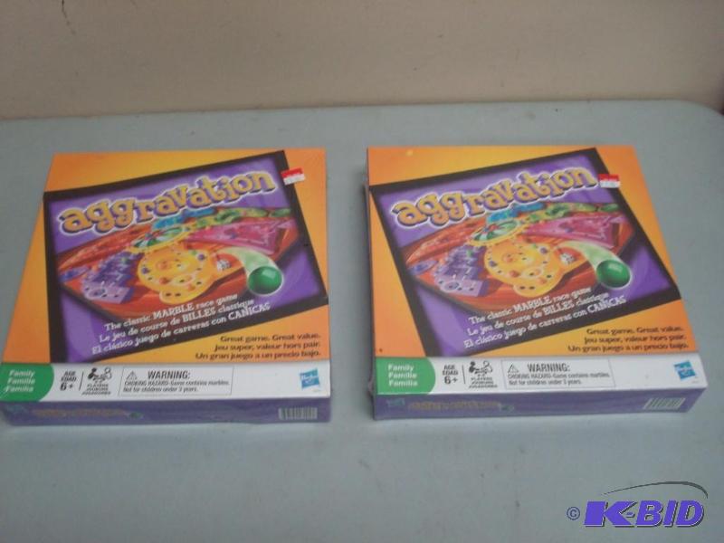 lot 127 image: Two New Sealed Aggravation Games...