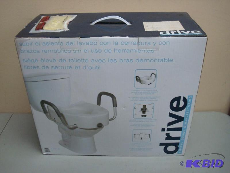 lot 17 image: Drive Raised Toilet&nbspSeat With Handles...