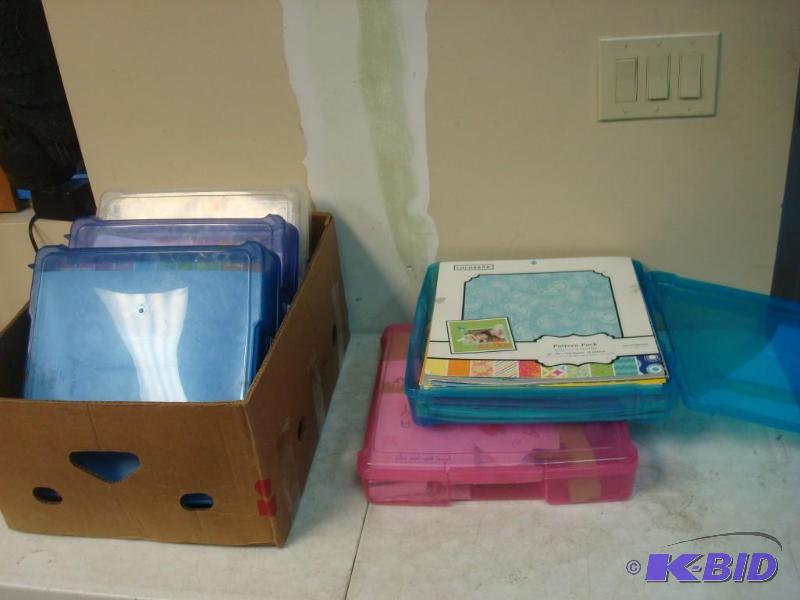 lot 35 image: Huge Lot Of Cardstock With Cases Several Colo...