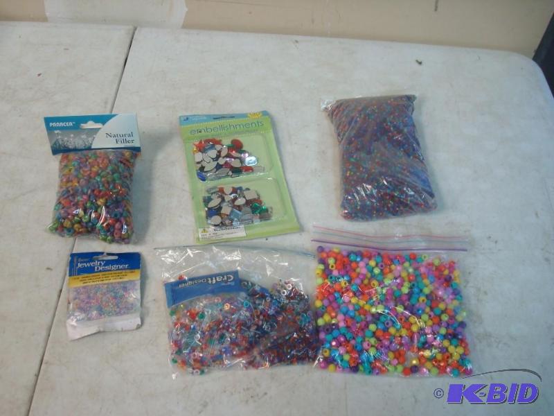 lot 36 image: Lot Of Beads And Embellishments ...