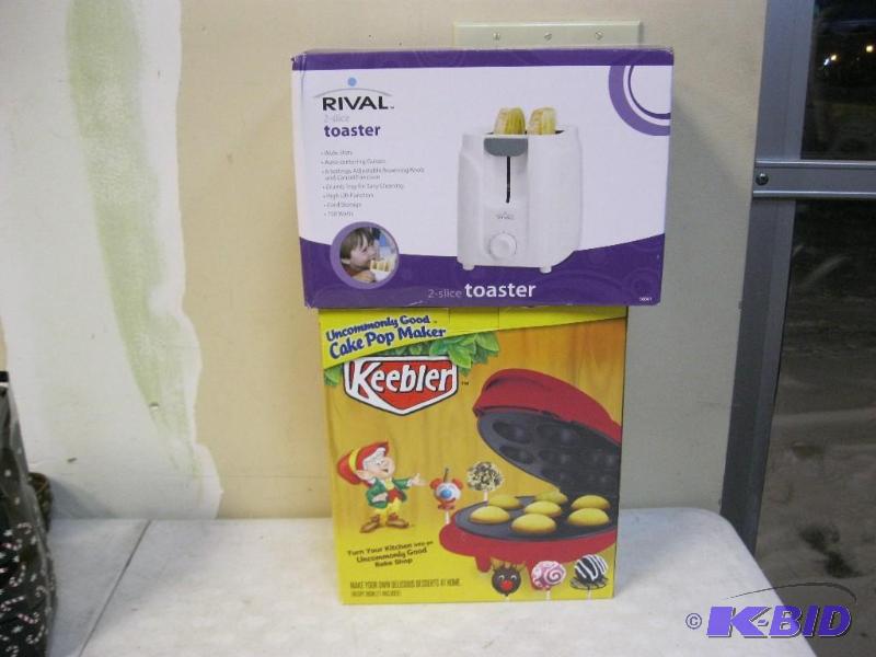 lot 40 image: Lot Of Like New Kitchen Appliances ...
