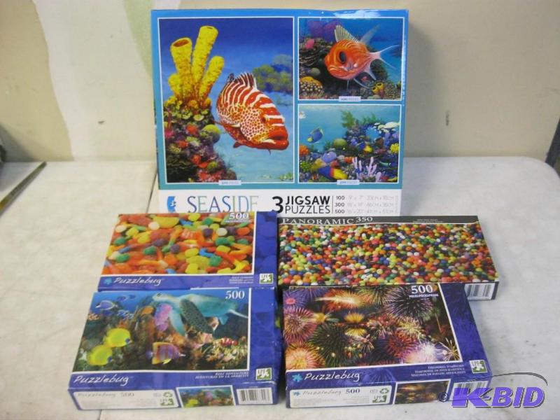 lot 42 image: Lot Of New Puzzles...