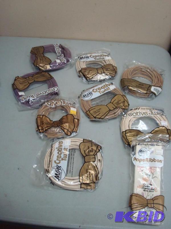 lot 74 image: New Creative Twists Crafting Supplies...