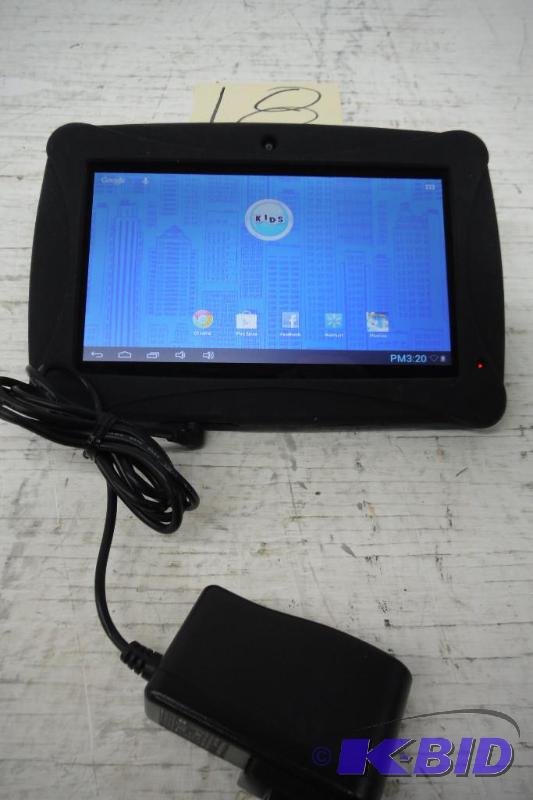 lot 18 image: Click-n-Kids 7 Tablet w rubber drop case