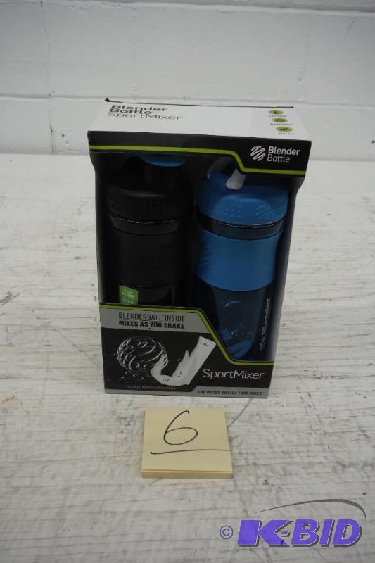 lot 6 image: Sport Mixer Blender bottles