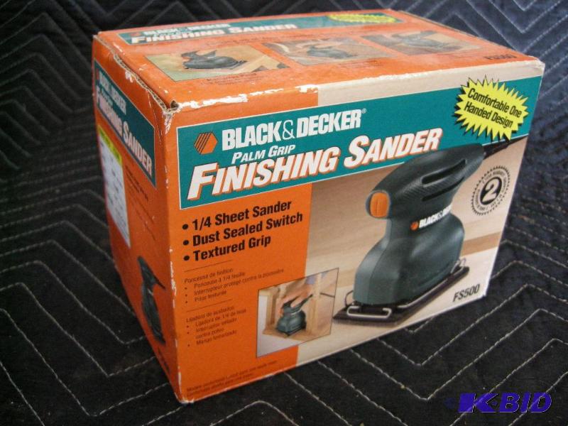 lot 26 image: Finishing sander
